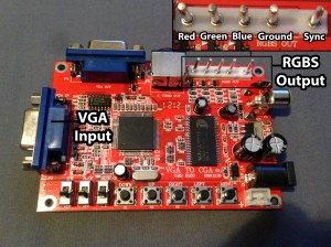 VGA to CGA Converter